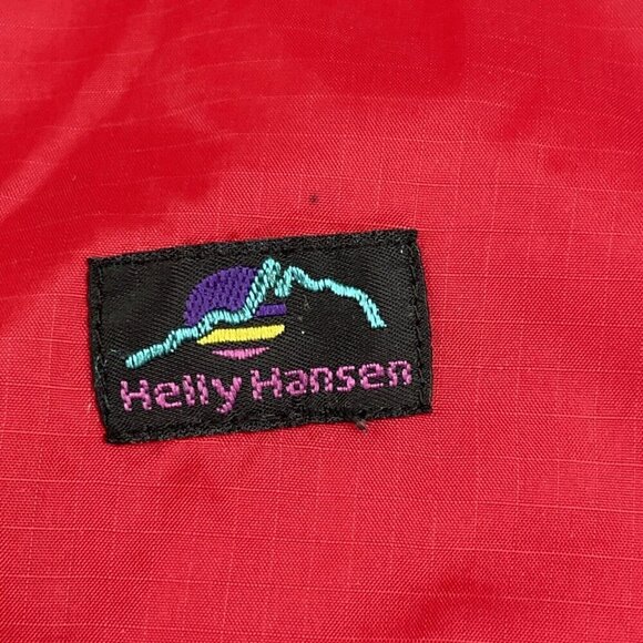 Helly Hansen Hooded 1/2 Zip Windbreaker Rain Jacket Men’s M Lightweight Vintage - Picture 7 of 13